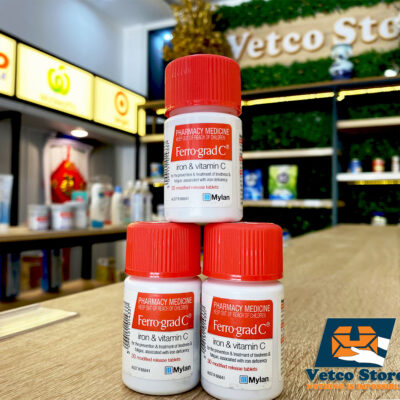 VIÊN UỐNG BỔ SUNG SẮT VÀ VITAMIN C FERRO GRAD C2