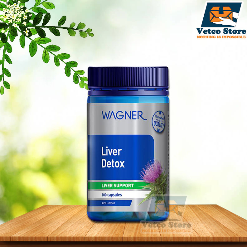 Viên Uống Thải Độc Gan Wagner Liver Detox 100 viên