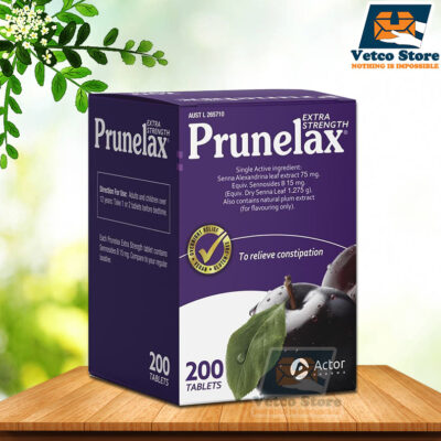 Viên Uống Chống Táo Bón Prunelax Extra Strength 200vien