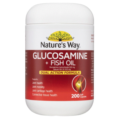 Viên uống hổ trợ xương khớp dầu cá Natures Way 200vien
