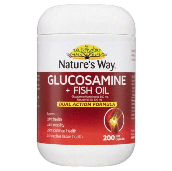 Viên uống hổ trợ xương khớp dầu cá Natures Way 200vien
