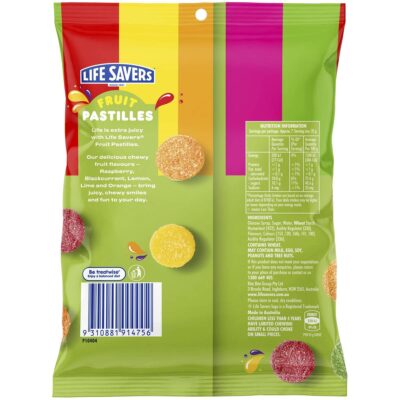 Kẹo Life Savers Fruit Pastilles 2