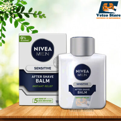 Kem Làm Giảm Kích Ứng Sau Khi Cạo Râu Cho Nam - Nivea for Men Post Shave Balm Sensitive 100ml