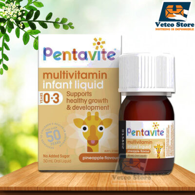 Vitamin Tổng Hợp Pentavite Multivitamin Infant Liquid Dành Cho Trẻ Từ 0 - 3 Tuổi 30ml