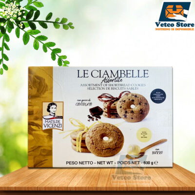 Bánh Quy Bơ LE CIAMBELLE Assortite 600g