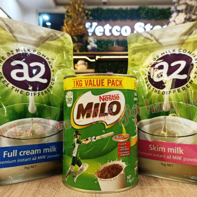 COMBO SỮA MILO và A2 1