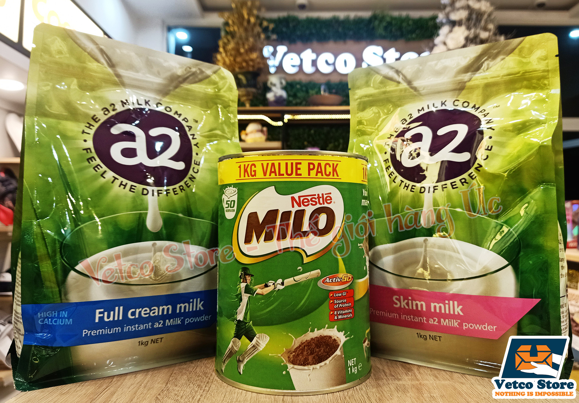 COMBO SỮA MILO và A2 1