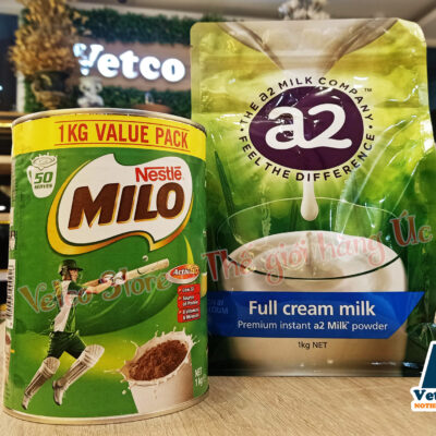 COMBO SỮA MILO và A2 2