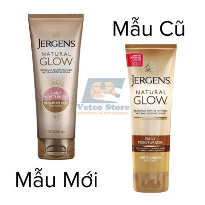 Kem dưỡng da Jergens Natural Glow Medium to Tan 221ml2