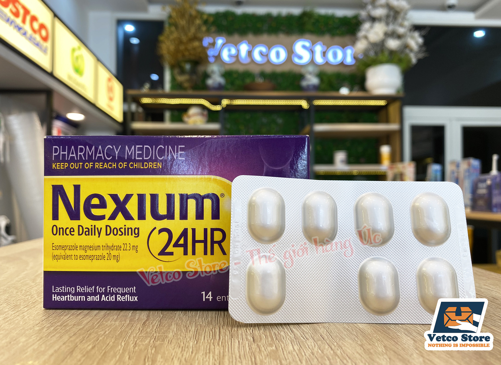 Nexium 24hr 14 viên 5