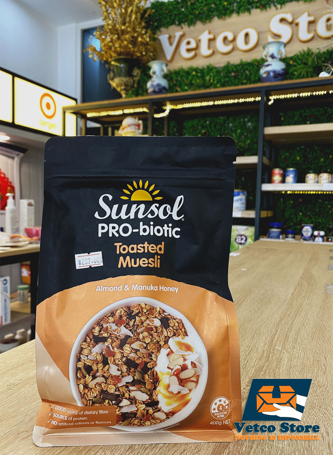 Sunsol Probiotic Toasted Muesli