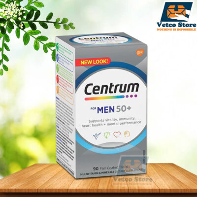 Viên Uống Bổ Sung Vitamin Tổng Hợp Centrum For Men 50+ 90 Viên