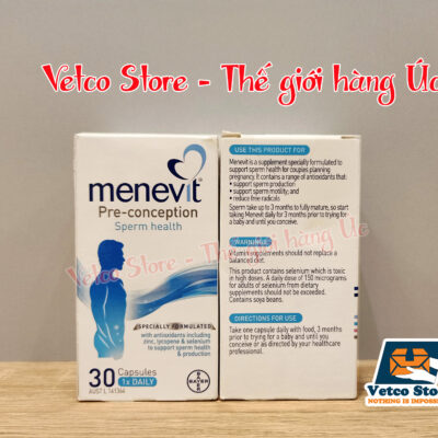Menevit pre conception 30 viên 8