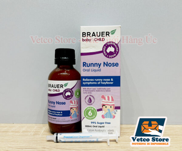 Siro sổ mũi Braure Baby Child Runny Nose
