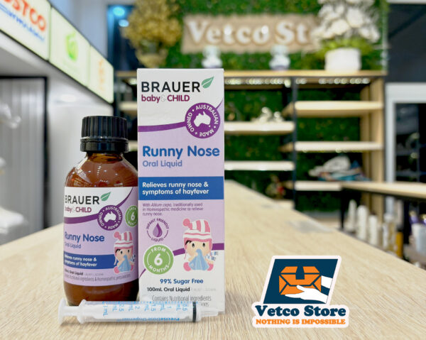 Siro sổ mũi Braure Baby Child Runny Nose