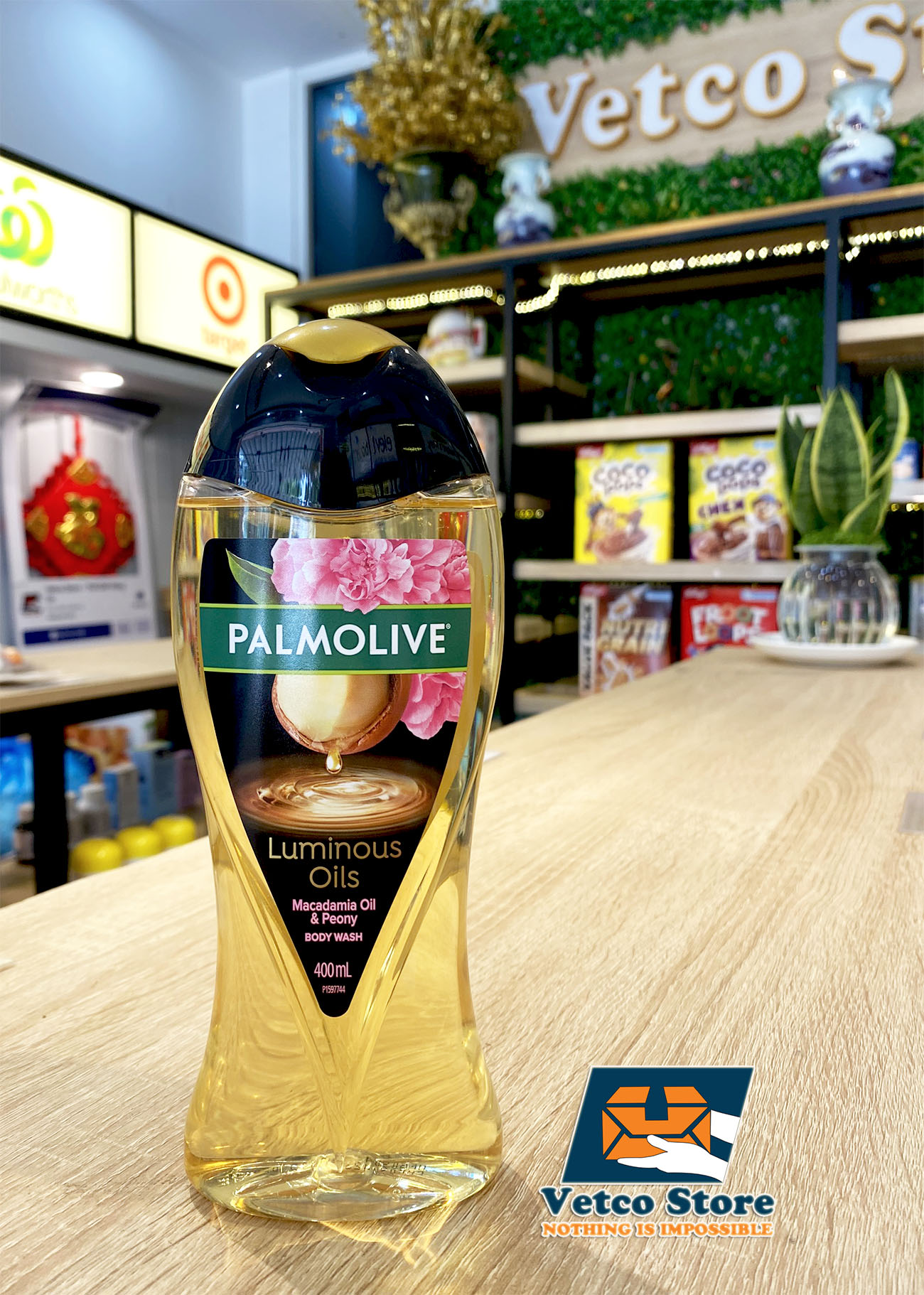 Sữa Tắm Palmolive Luminous Oil Coconut Oil Frangipani 400ml2