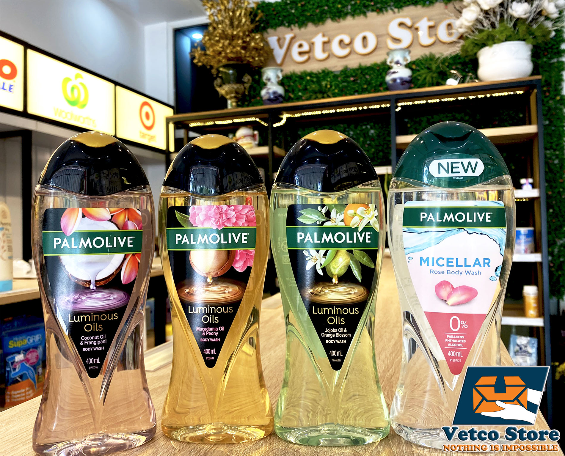 Sữa Tắm Dưỡng Âm Palmolive Luminous Oil 400ml