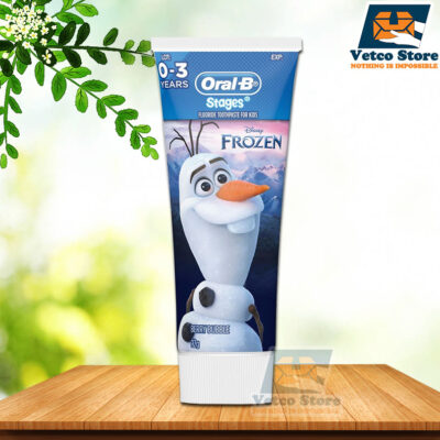 Kem Đánh Răng Oral-B Stages Olaf 92g 0-3 Tuổi 92g