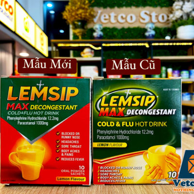Lemsip Max Decongestant dạng gói