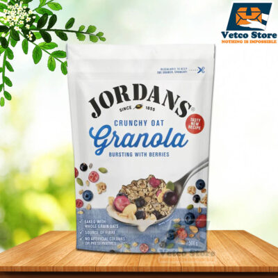 Ngũ Cốc Jordans Crunchy Oat Granola Qủa Mộng & Yến Mạch 500g