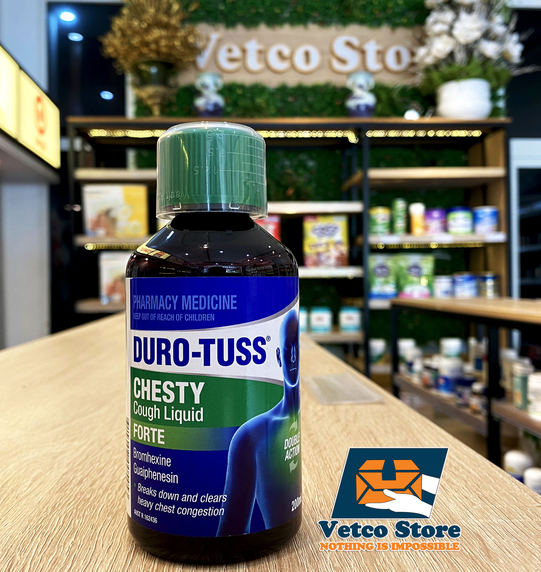Siro ho Duro Tuss Chesty Cough Liquid Forte 200ml1