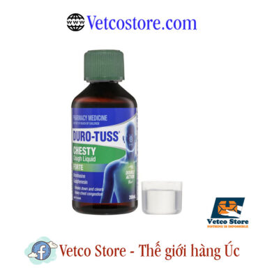 Siro ho Duro Tuss Chesty Cough Liquid Forte 200ml5
