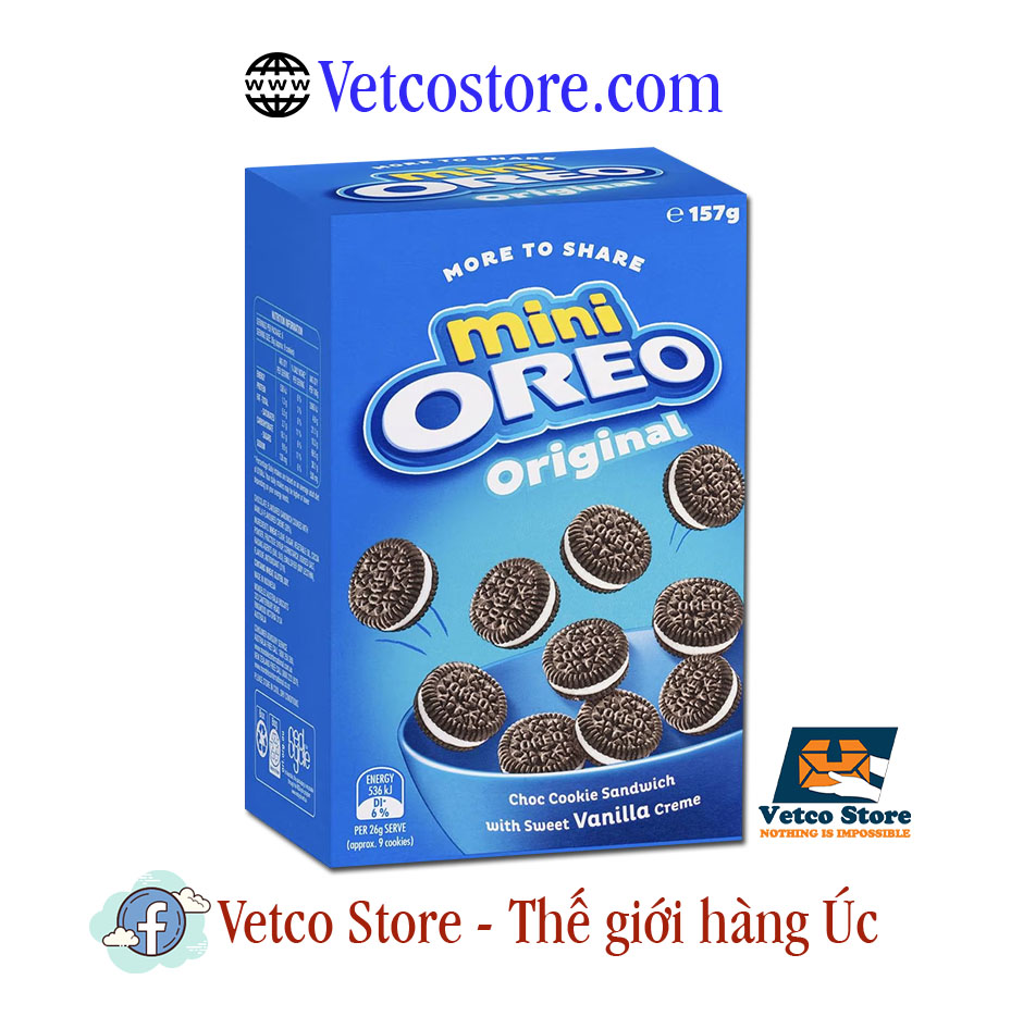 Bánh mini oreo original 157g1