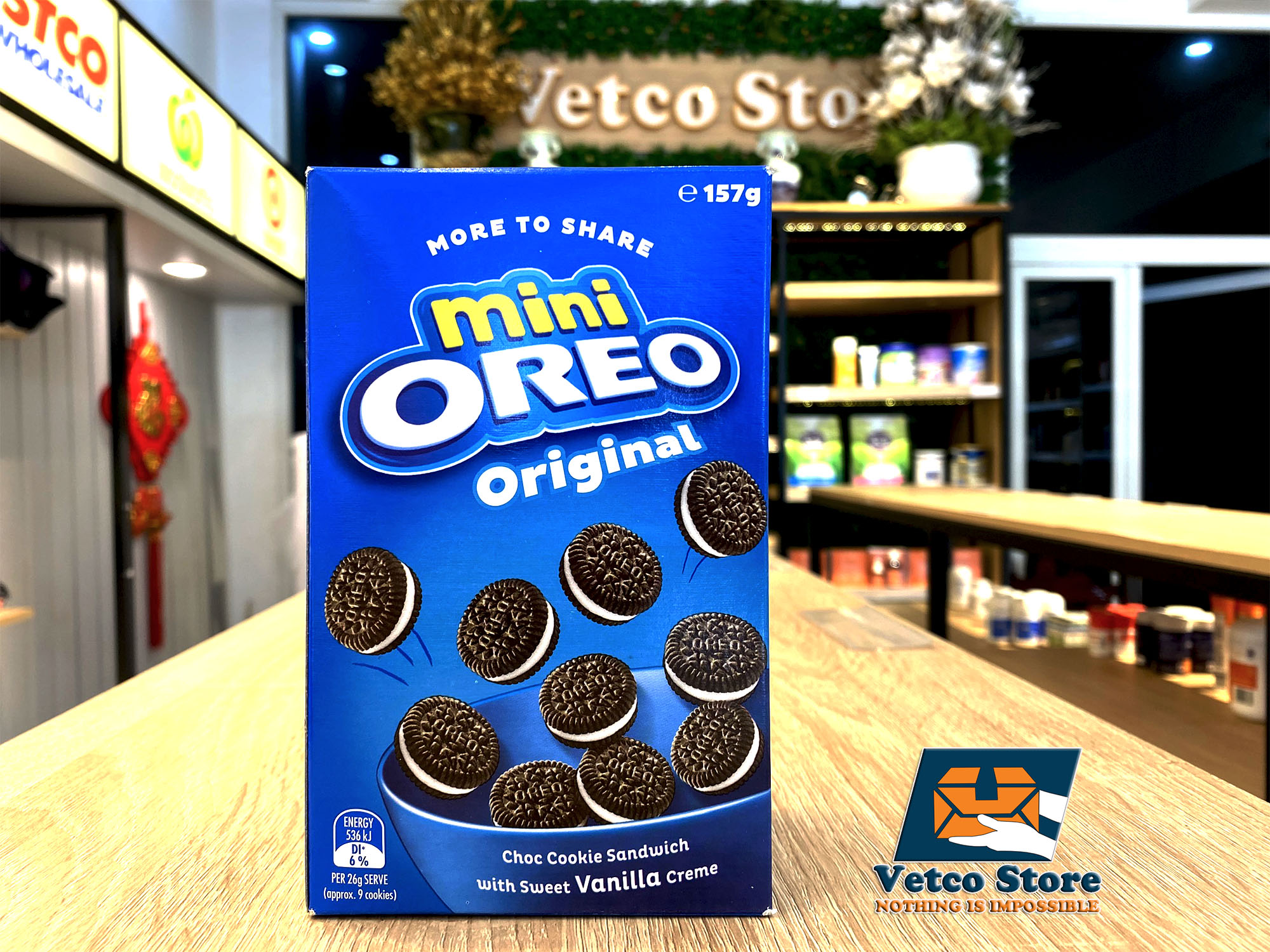 Bánh mini oreo original 157g4