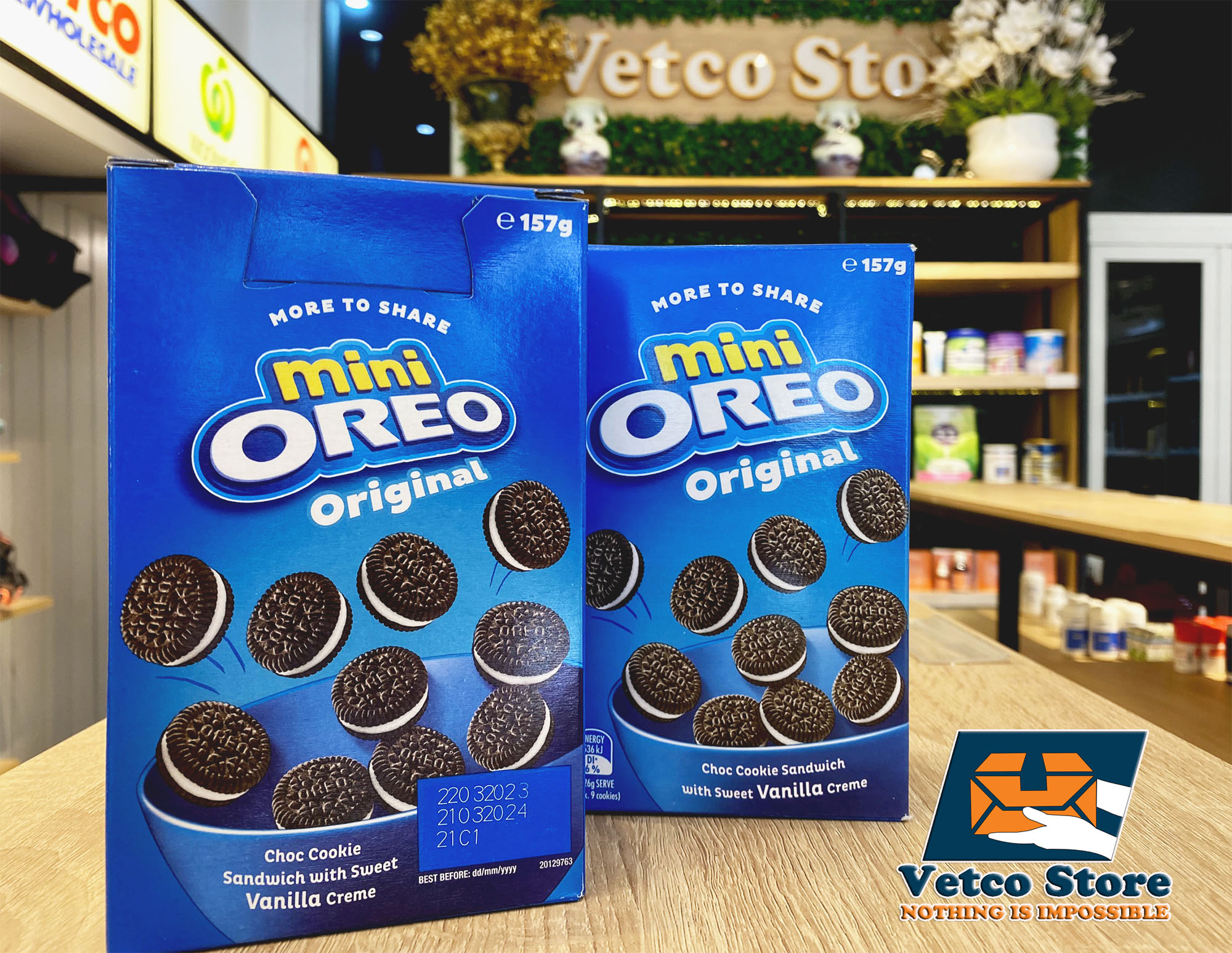 Bánh mini oreo original 157g6