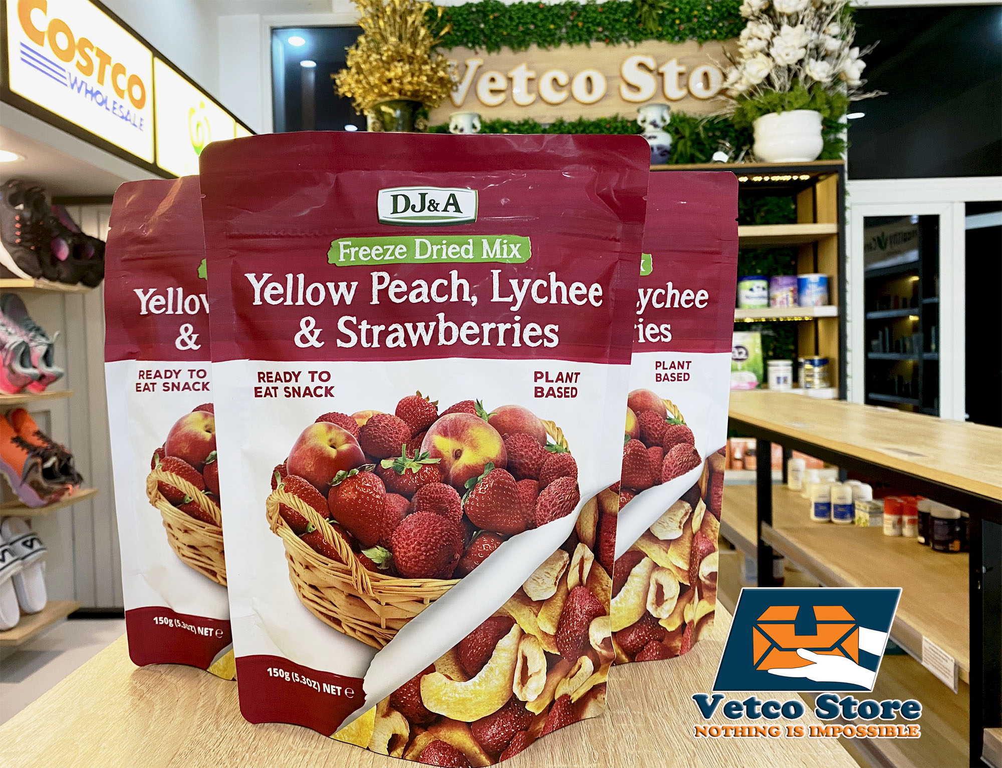 Dâu đào vải sấy khô DJA