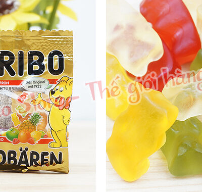 Kẹo dẻo Haribo Goldbears hộp 100 gói 3