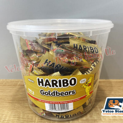 Kẹo dẻo Haribo Goldbears hộp 100 gói 4