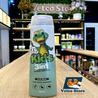 Sữa tắm gội Oc naturals kids 3in1 400ml