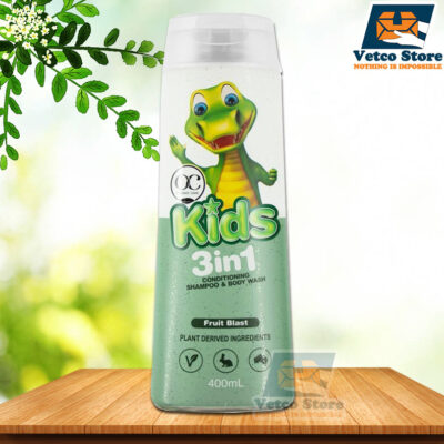 Sữa Tắm Gội Xả Cho Bé 3in1 Organic Care Kids Fruit Blast 400ml