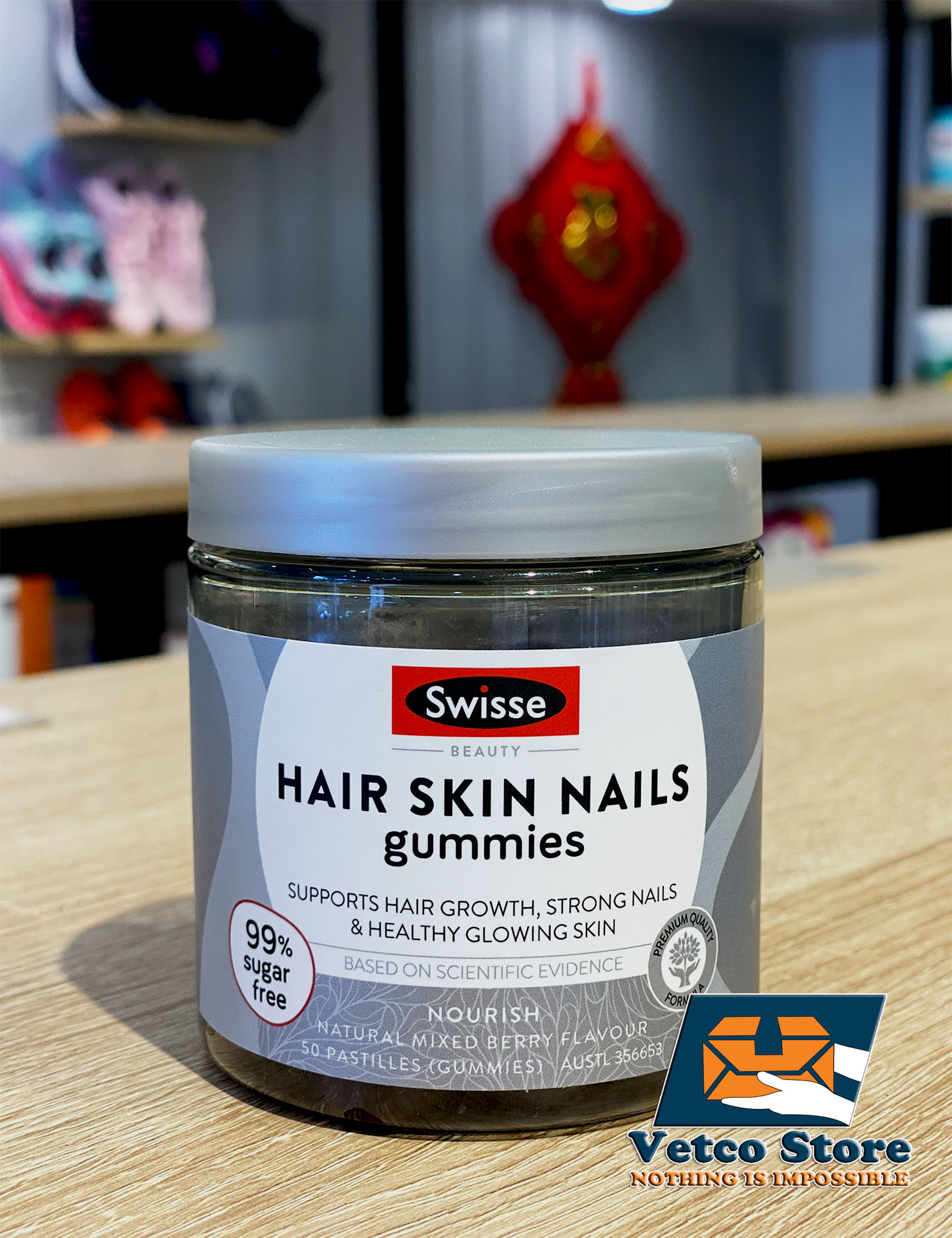 Swisse Hair Skin Nails Gummies 50 Viên 1