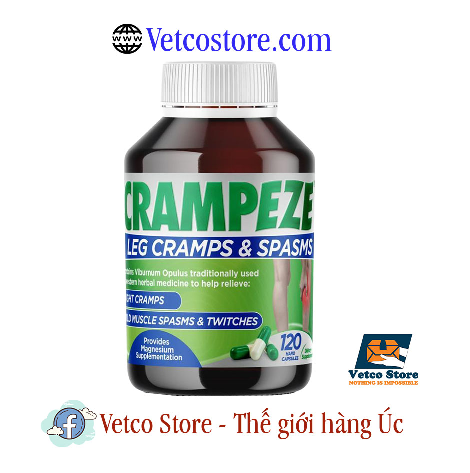 Viên uống chuột rút Crampeze5