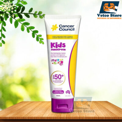 Kem Chống Nắng Cho Trẻ Em Cancer Council Kids Sunscreen SPF 50+ 110ml