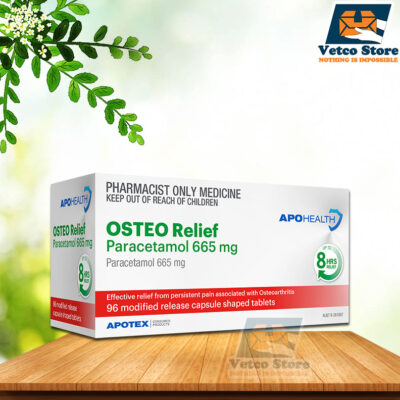 Thuốc Giảm Đau APOTEX - APO HEALTH Osteo Relief Paracetamol 665mg
