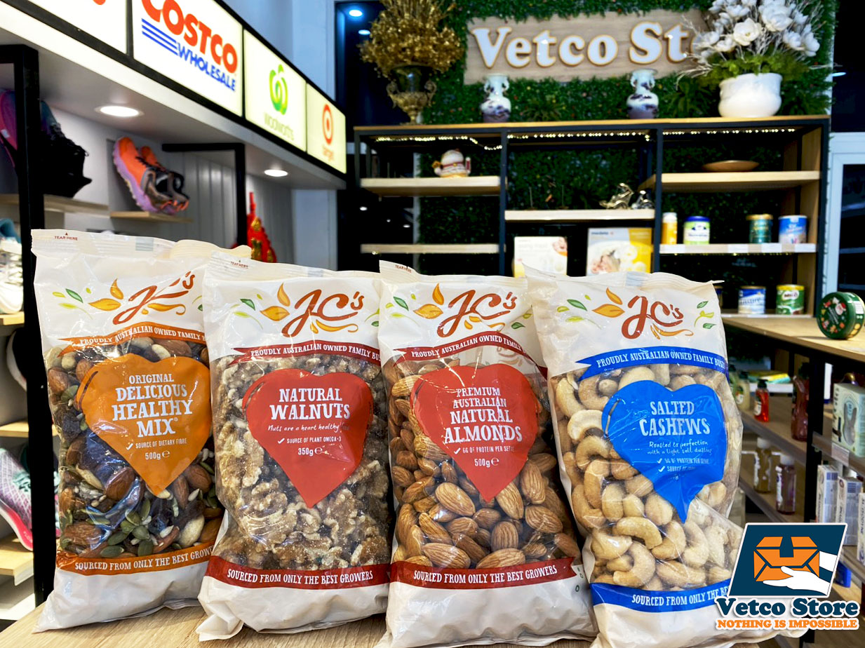 Các Loại Hạt Dinh Dưỡng Của Úc JC's