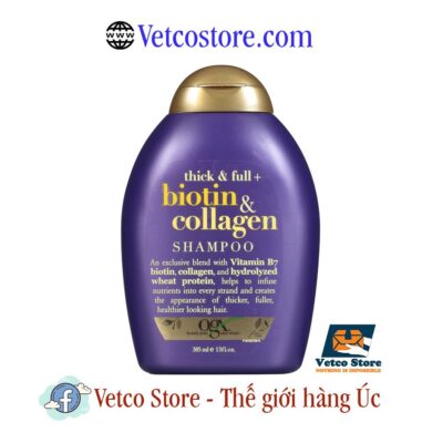 Dầu gội Biotin and Collagen 385mL 1