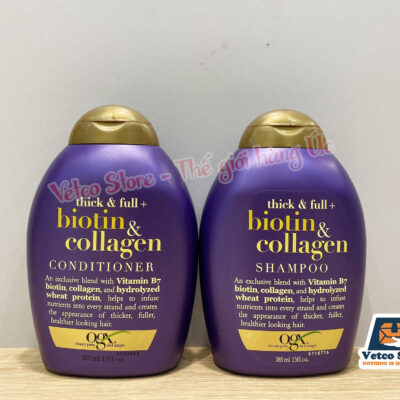 Dầu gội và xả Biotin and Collagen 1