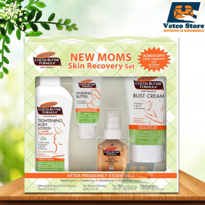 Bộ Chăm Sóc Da Sau Sinh Palmer's Cocoa Butter Formula With Vitamin E