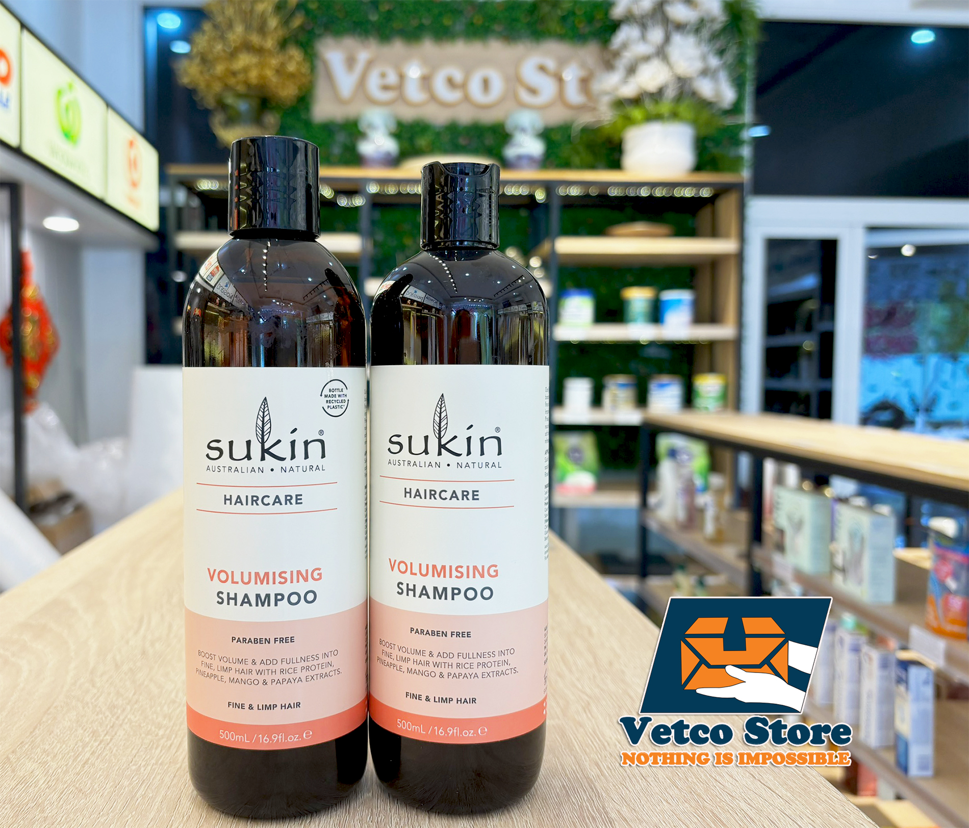 Dầu gội đầu sukin haircare volumising shampoo1
