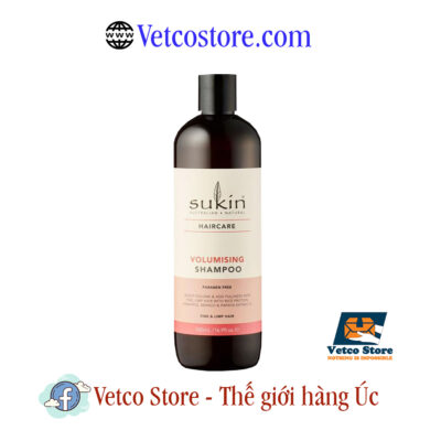 Dầu gội đầu sukin haircare volumising shampoo4