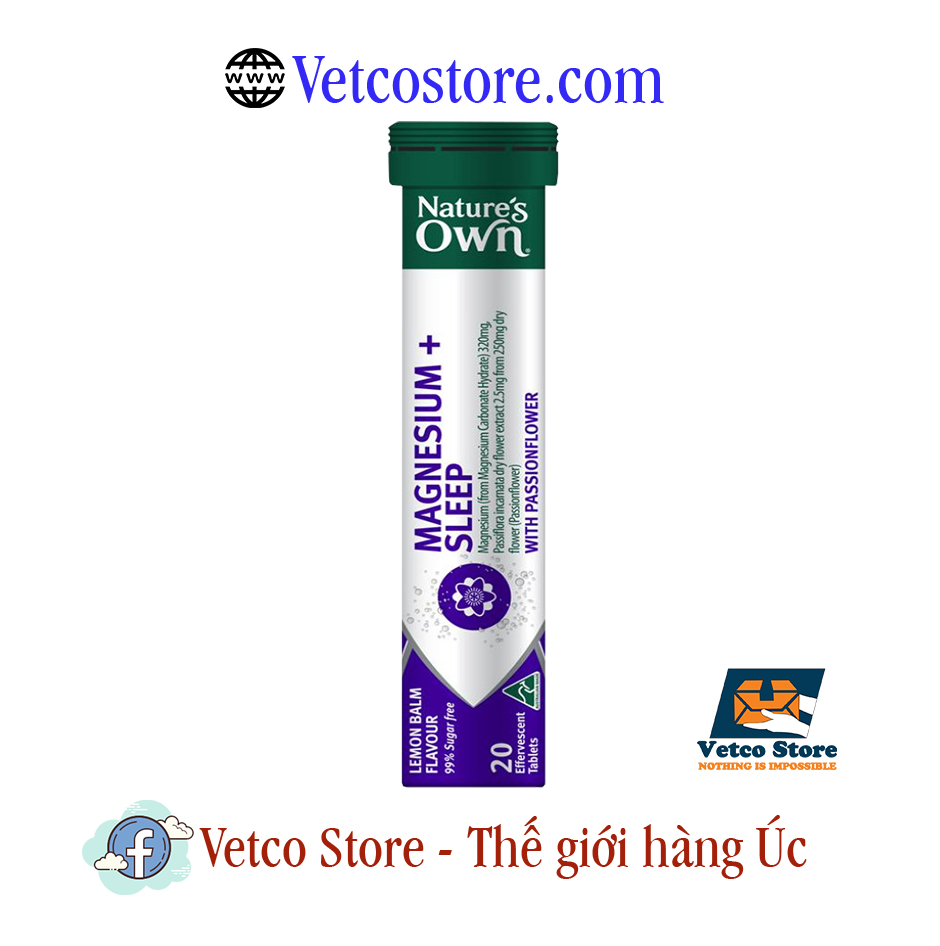 Sủi Magnesium và Sleep Natures Own1