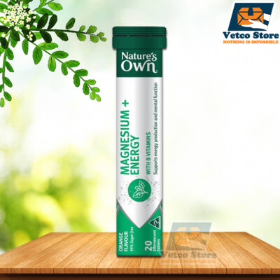 Viên Sủi Bổ Sung Magnesium + Energy With B Vitamins 20 viên