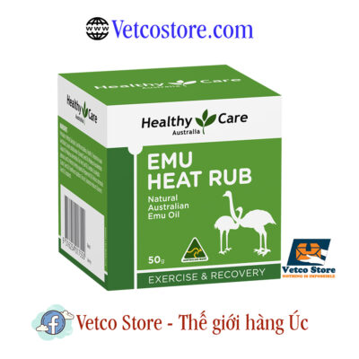 Cao Đà Điểu Emu Heat Rub Healthy Care 50g Mẫu Mới 1