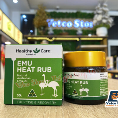 Cao Đà Điểu Emu Heat Rub Healthy Care 50g Mẫu Mới 7