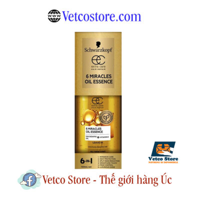 Dưỡng tóc shwarzkopf 6 miracles oil essence 100ml1