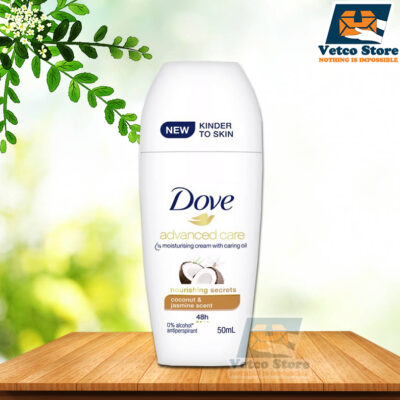 Lăn Khử Mùi Dove Advanced Care Nourishing Secrets Coconut & Jasmine Scent 50ml